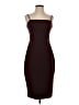 Express Solid Burgundy Cocktail Dress Size S - photo 1