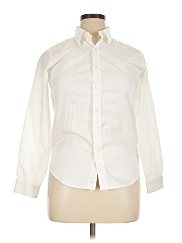 Lands' End Long Sleeve Button-Down Shirt (view 1)