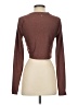 Active Brown Long Sleeve T-Shirt Size S - photo 2