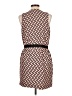 Bar III 100% Polyester Print Tan Casual Dress Size L - photo 2