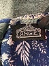 Angie 100% Rayon Paisley Blue Romper Size S - photo 4