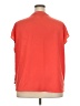 Banana Republic 100% Polyester Orange Short Sleeve Blouse Size XXL - photo 2