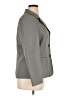 Kasper 100% Polyester Houndstooth Gray Blazer Size 14 - photo 4