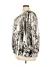 Avenue Animal Print Silver 3/4 Sleeve Blouse Size 22 - 24 Plus - photo 5