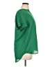 Pleione 100% Polyester Green Short Sleeve Blouse Size XL - photo 4