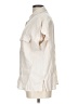 Max Studio Ivory Short Sleeve Blouse Size L - photo 5