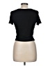 XOXO Black Short Sleeve Top Size 6 - photo 2