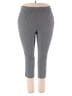 Rafaella Polka Dots Gray Active Pants Size 18 - photo 1