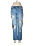 Hollister Hearts Blue Jeans Size 28 waist - photo 1