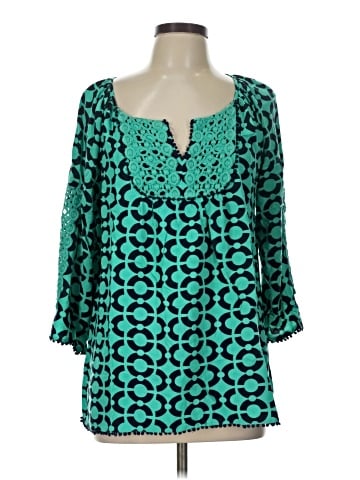 Crown & Ivy 3/4 Sleeve Blouse (view 1)