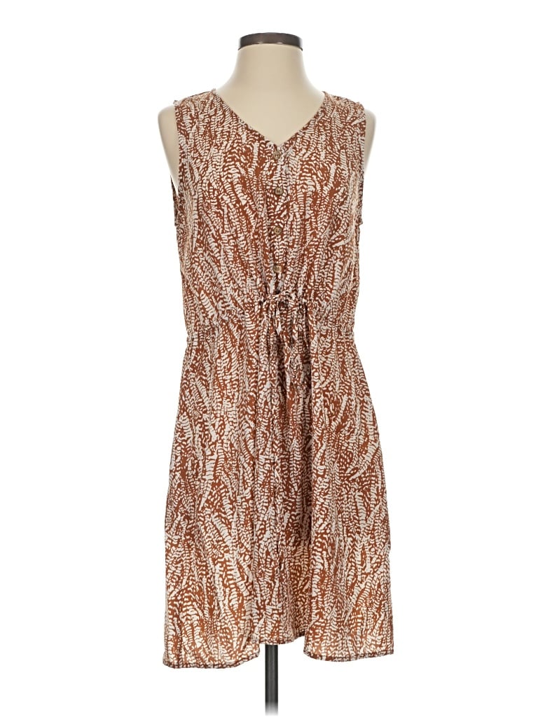 Pre-owned Staccato Casual Dress In Brown