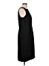 Talbots 100% Polyester Solid Black Cocktail Dress Size 12 - photo 4
