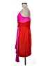 Milly Color Block Red Cocktail Dress Size 8 - photo 5