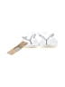 Reef Silver White Flip Flops Size 10 - 11 - photo 2