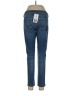 White House Black Market Hearts Blue Jeans Size 4 - photo 2