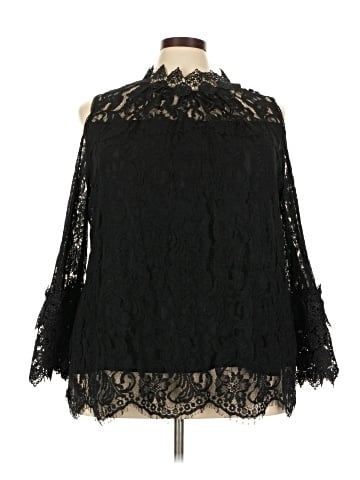Roaman's 3/4 Sleeve Blouse (view 1)