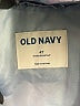 Old Navy 100% Polyester Metallic Silver Vest Size 4T - photo 3