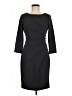 Calvin Klein Solid Black Cocktail Dress Size 8 - photo 1