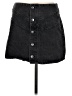 GB 100% Cotton Black Denim Skirt Size M - photo 1