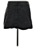 GB 100% Cotton Black Denim Skirt Size M - photo 2