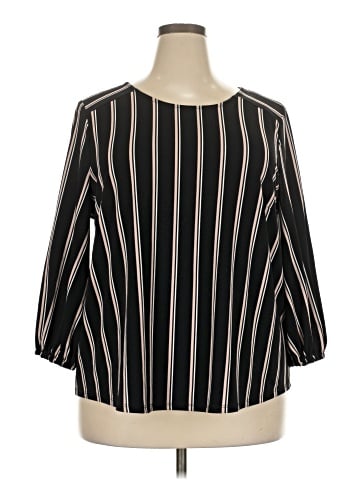 Adrianna Papell 3/4 Sleeve Blouse (view 1)