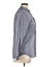 Gap 100% Cotton Gray Long Sleeve Blouse Size XL - photo 4