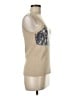 Cache Tan Sleeveless Top Size M - photo 4