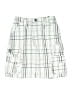 Lee Plaid White Cargo Shorts Size 8 - photo 1