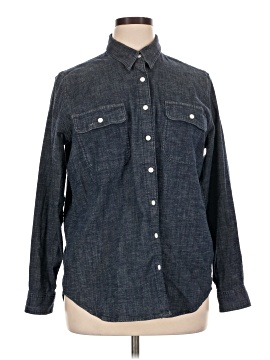 Lands' End Long Sleeve Button Down Shirt