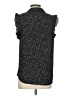 Anne Klein 100% Polyester Polka Dots Black Sleeveless Blouse Size S - photo 2