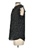Anne Klein 100% Polyester Polka Dots Black Sleeveless Blouse Size S - photo 5