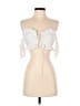 Superdown 100% Cotton White Tube Top Size S - photo 1