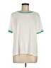 Mystree White Short Sleeve Top Size M - photo 1