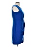 Calvin Klein Solid Blue Cocktail Dress Size 10 - photo 4