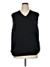 Lands' End 100% Baumwolle Black Sweater Vest Size XL - photo 1