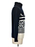 J.Crew Chevron-herringbone Blue Wool Pullover Sweater Size XXS - photo 4