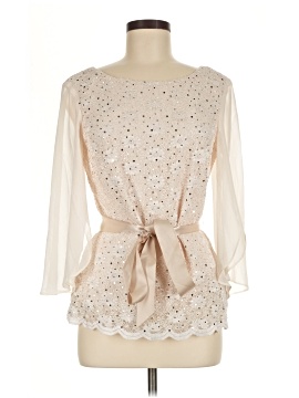 Connected Apparel 3/4 Sleeve Blouse