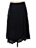 Talbots Solid Black Casual Skirt Size S (petite) - photo 1