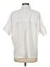 Madewell Solid White Short Sleeve Button-Down Shirt Size M - photo 2