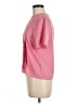 Talbots 100% Polyester Pink Short Sleeve Blouse Size 6 Petite - photo 5