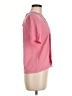 Talbots 100% Polyester Pink Short Sleeve Blouse Size 6 Petite - photo 4