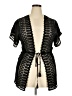 Ramy Brook 100% Polyester Black Kimono Size 2X - photo 1