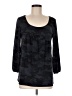 MICHAEL Michael Kors Black 3/4 Sleeve T-Shirt Size M - photo 1