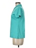 Lands' End Teal Short Sleeve Blouse Size 6 - 8 - photo 5