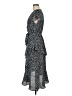 She + Sky 100% Polyester Polka Dots Black Casual Dress Size M - photo 5