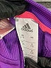 Adidas 100% Polyester Purple Track Jacket Size 6 - 7 - photo 3