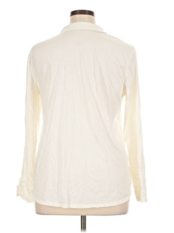 Ann Taylor LOFT Outlet Long Sleeve Blouse (view 2)