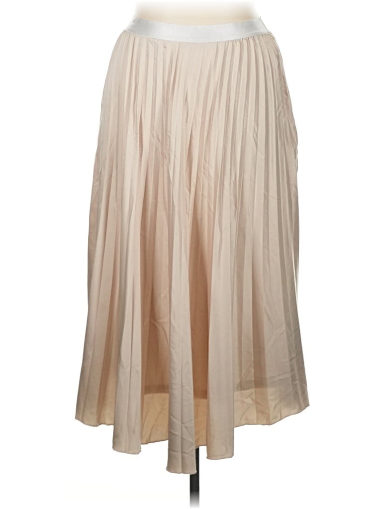 Pre-owned Wdny Formal Skirt In Tan