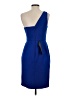 BCBGMAXAZRIA Color Block Blue Cocktail Dress Size 4 - photo 2