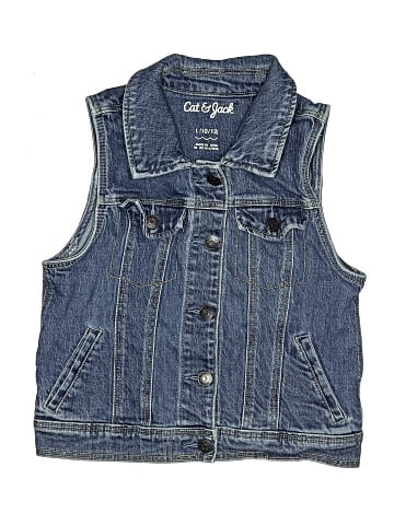 Cat & Jack Denim Vest (view 1)